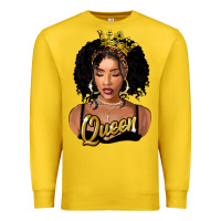 Lemon black queen Premium Sweatshirt - FaDigitalArtStudio