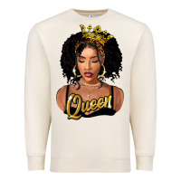 Sandshell black queen Premium Sweatshirt - FaDigitalArtStudio