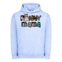 Pigment Grape Ice Bunny mama Urban Hoodie - CowhideDigitalArt