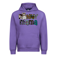 Tulip Bunny mama Urban Hoodie - CowhideDigitalArt