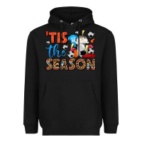 Black tis the season  soccer  frappe coffee Heavyweight Hoodie - FaDigitalArtStudio