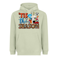 Matcha tis the season  soccer  frappe coffee Heavyweight Hoodie - FaDigitalArtStudio