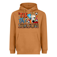 Meerkat tis the season  soccer  frappe coffee Heavyweight Hoodie - FaDigitalArtStudio