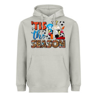 Moon Dust tis the season  soccer  frappe coffee Heavyweight Hoodie - FaDigitalArtStudio
