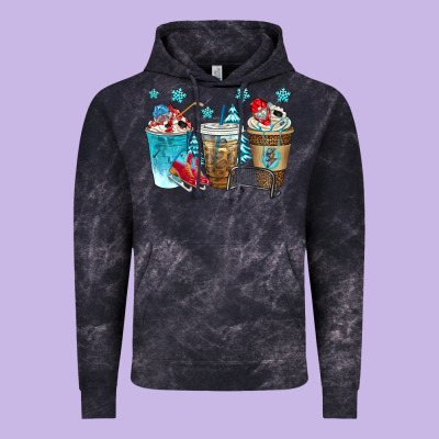 Hockey Coffee Cups Bbs Vintage Hoodie Designed By Bundleandbundleshop