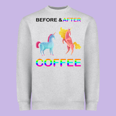 Before After Coffee Heavyweight Sweatshirt Designed By Bettercallsaul