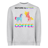 Heather Grey Before After Coffee Heavyweight Sweatshirt - Bettercallsaul