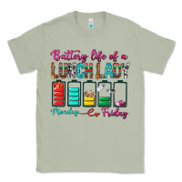 Matcha Battery Life Of A lunch Lady Classic Tee - BundleAndBundleShop