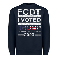 Navy hell yeah i voted trump and will do it again 2020 Heavyweight Sweatshirt - Bettercallsaul