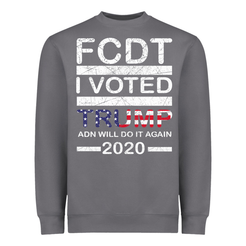 Hell Yeah I Voted Trump And Will Do It Again 2020 Heavyweight Sweatshirt by Bettercallsaul | Teevron