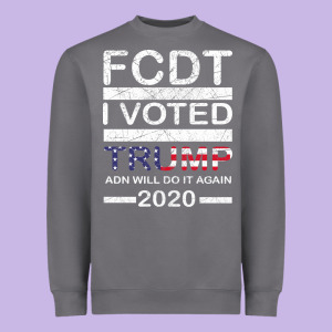 Hell Yeah I Voted Trump And Will Do It Again 2020 Heavyweight Sweatshirt Designed By Bettercallsaul