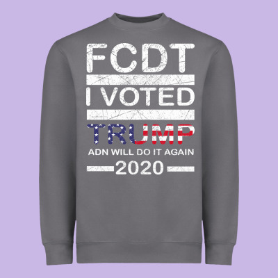 Hell Yeah I Voted Trump And Will Do It Again 2020 Heavyweight Sweatshirt Designed By Bettercallsaul