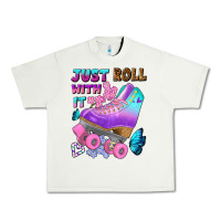 Pistachio just roll with it Urban Heavy Tee - BundleAndBundleShop