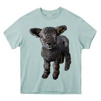 Arona southdown baby sheep Heavy Core Tee - LillyAllenDesigns