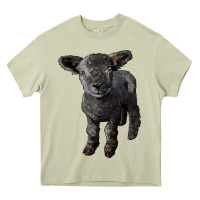 Mossy southdown baby sheep Heavy Core Tee - LillyAllenDesigns