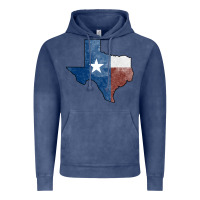 Vintage Denim Texas Watercolor Map Vintage Hoodie - Jasminsmagicworld