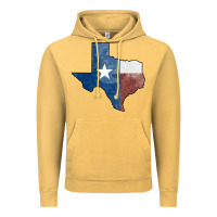 Vintage Mustard Texas Watercolor Map Vintage Hoodie - Jasminsmagicworld