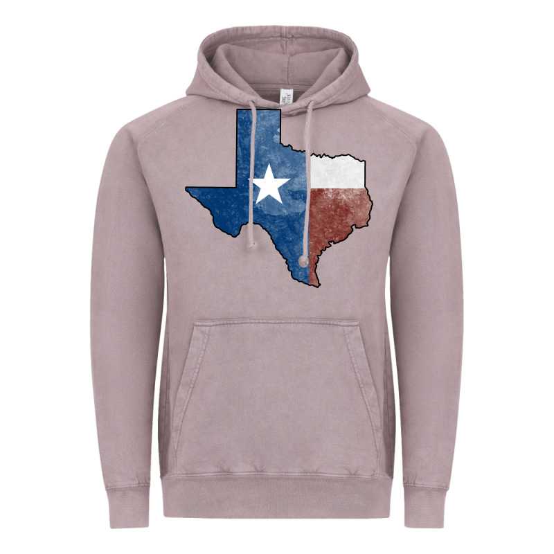 Texas Watercolor Map Vintage Hoodie by Jasminsmagicworld | Teevron