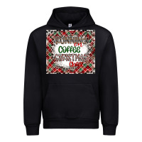 Black Running on Coffee And Christmas Urban Hoodie - CowhideDigitalArt