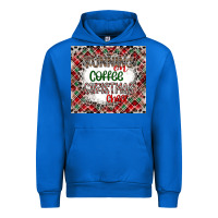 Cobalt Running on Coffee And Christmas Urban Hoodie - CowhideDigitalArt