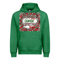 Emerald Running on Coffee And Christmas Urban Hoodie - CowhideDigitalArt