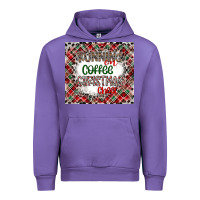 Tulip Running on Coffee And Christmas Urban Hoodie - CowhideDigitalArt