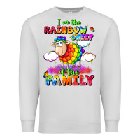 Dove Grey I am the rainbow sheep of the family Premium Sweatshirt - FaDigitalArtStudio