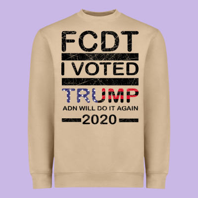 Hell Yeah I Voted Trump And Will Do It Again 2020 Heavyweight Sweatshirt Designed By Bettercallsaul