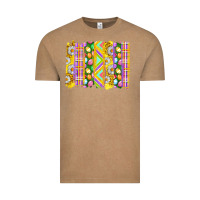 Vintage Coffee Easter Brushstrokes Vintage Tee - BundleAndBundleShop