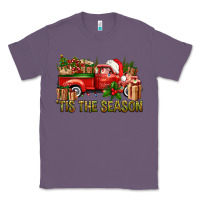 Lavender Tis' The Season Christmas Truck Classic Tee - BundleAndBundleShop