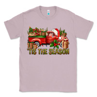 Lilac Tis' The Season Christmas Truck Classic Tee - BundleAndBundleShop