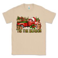 Mushroom Tis' The Season Christmas Truck Classic Tee - BundleAndBundleShop