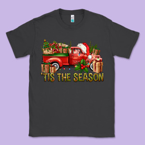 Tis' The Season Christmas Truck Classic Tee Designed By Bundleandbundleshop