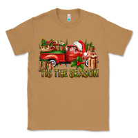 Toasted Coconut Tis' The Season Christmas Truck Classic Tee - BundleAndBundleShop