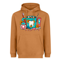 Meerkat Dentist Coffee Heavyweight Hoodie - FaDigitalArtStudio