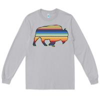Moon Dust Aztec Bison Silhouette Long Sleeve Tee - Bettercallsaul