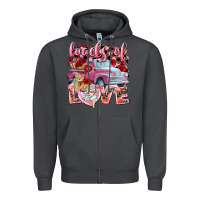 Smoke Loads of love Valentine's Day truck Zipper Hoodie - HowdyJamesFarm