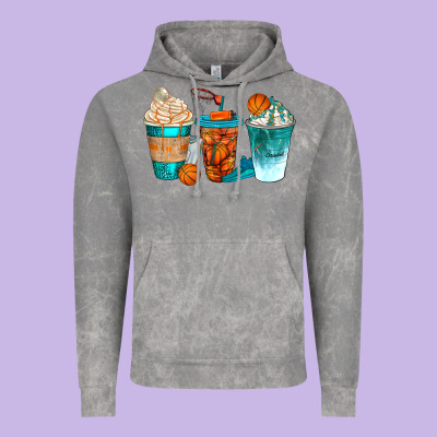 Basketball Coffee Cups Bbs Vintage Hoodie Designed By Bundleandbundleshop
