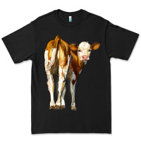 Black simmental calf Premium Tee - LillyAllenDesigns
