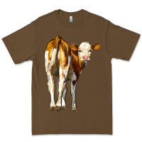 Cacao simmental calf Premium Tee - LillyAllenDesigns