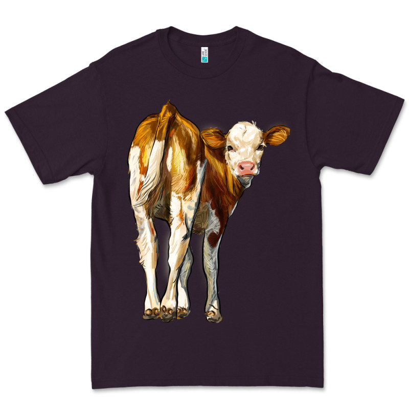Simmental Calf Premium Tee by LillyAllenDesigns | Teevron
