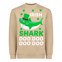 Mushroom Irish Shark Doo Doo Doo Saint Patricks Day Heavyweight Sweatshirt - Bettercallsaul