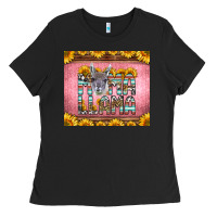 Black mama llama sunflowers Ladies Tee - LillyAllenDesigns