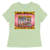 Matcha mama llama sunflowers Ladies Tee - LillyAllenDesigns
