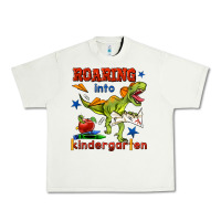 Pistachio roaring into kindergarten Urban Heavy Tee - BundleAndBundleShop