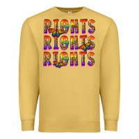 Antique Gold rights rights rights pride Premium Sweatshirt - FaDigitalArtStudio