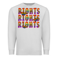 Dove Grey rights rights rights pride Premium Sweatshirt - FaDigitalArtStudio