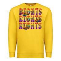 Lemon rights rights rights pride Premium Sweatshirt - FaDigitalArtStudio