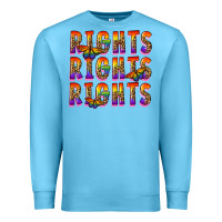 Ocean Blue rights rights rights pride Premium Sweatshirt - FaDigitalArtStudio