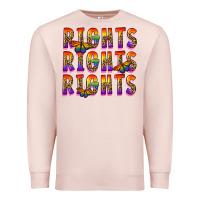 Pale Pink rights rights rights pride Premium Sweatshirt - FaDigitalArtStudio